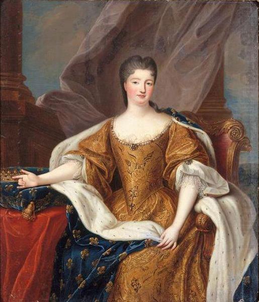 Portrait Marie Anne de Bourbon as Princess of Conti, unknow artist